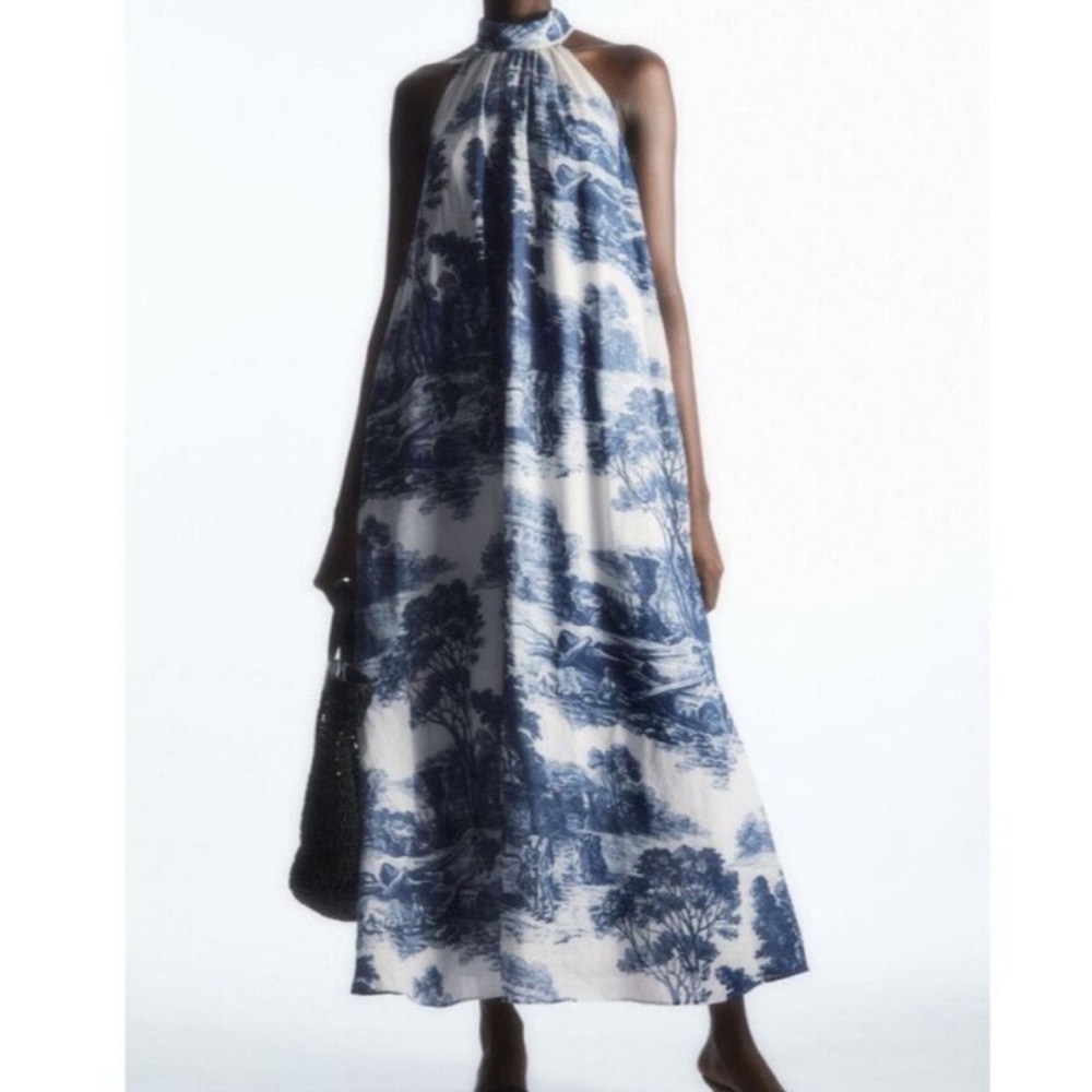 COS Toile Midi Dress
